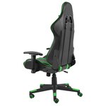 vidaXL Chaise de jeu pivotante Vert PVC