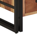 Table de chevet vidaXL 40x40x59 cm en bois d'acacia massif