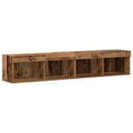 vidaXL Ensemble meuble TV 6 Pièces Bois ancien Bois d'ingénierie