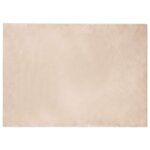 vidaXL Tapis en Fourrure Synthétique de Lapin Olite Taupe 200 x 280 cm