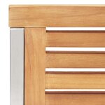vidaXL Ensemble de salle à manger pour jardin 9 Pièces
