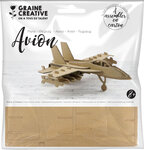 Maquette en carton Avion