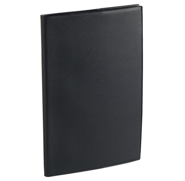 Agenda Consul + Répert. Couv Plast Grainée noir 21 x 29 cm Quovadis