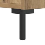 vidaXL Buffet chêne artisanal 69 5x34x90 cm bois d'ingénierie
