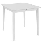 vidaXL Mobilier de salle à manger 5 Pièces MDF Blanc