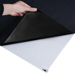 vidaXL Film de fenêtre statique Noir 60 x 500 cm PVC