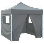 vidaXL Tente de fête 291 x 291 x 315 cm Anthracite Tissu Oxford