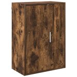 vidaXL Ensemble meuble TV 4 Pièces Chêne Fumé Bois d'ingénierie