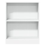 vidaXL Bibliothèque Blanc 60x24x76 cm Bois d'ingénierie