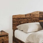 vidaXL Tête de lit Bois Ancien 120 cm Bois d'ingénierie