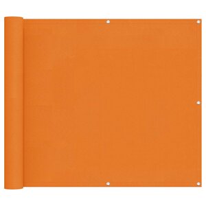 vidaXL Écran de balcon 100 x 800 cm Tissu Oxford Rectangulaire Orange