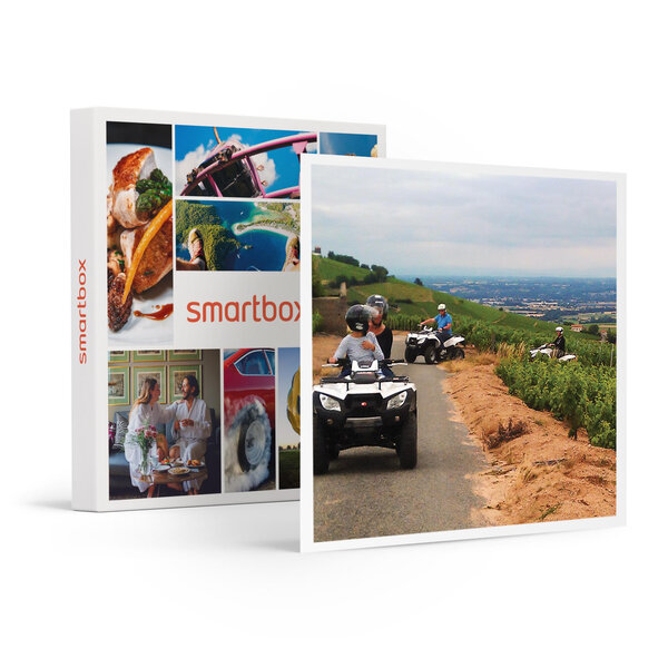 SMARTBOX - Coffret Cadeau Loisir en famille : randonnée en quad pour 2 adultes et 1 enfant vers Brive-la-Gaillarde -  Sport & Aventure