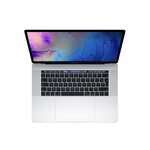 Macbook pro touch bar 15" i7 2,6 ghz 16 go ram 256 go ssd argent (2019) - parfait état