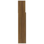 vidaXL Armoire de tête de lit Chêne marron 120x19x103 5 cm