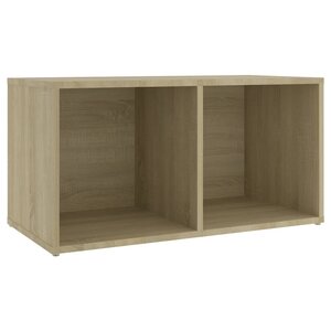 vidaXL Meuble TV chêne sonoma 72x35x36 5 cm bois d’ingénierie