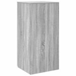 vidaXL Armoire de rangement sonoma gris 50x45x103 5 cm bois ingénierie