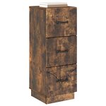 vidaXL Armoire à tiroirs 33 x 34 5 x 87 cm Bois d'ingénierie