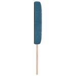 vidaXL Tête de lit LED capitonnée boutons cristal bleu marine 80 cm velours