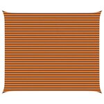 vidaXL Voile d'ombre Orange et marron 5 x 6 m 100   polyester Oxford