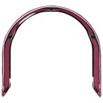 vidaXL Tunnel de lit 2 Pièces Rouge 211 x 52 5 x 2 cm Polyester