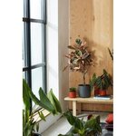 Pot de fleurs rond B.FOR Soft Ø 29 5 x hauteur 27 6 cm - Anthracite