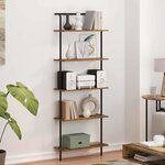 vidaXL Étagère Bois ancien 60 x 24 x 168 cm Bois d'ingénierie