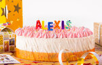 Bougies d'anniversaire alexis et axel