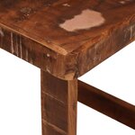 vidaXL Tables gigognes 2 Pièces 46 x 46 x 45 cm Bois Recyclé Solide