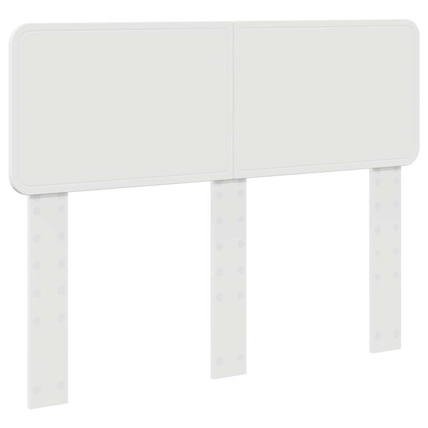 vidaXL Tête de lit Blanc 120 cm Bois d'ingénierie