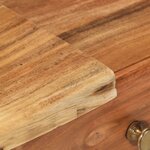 vidaXL Table de chevet Bois d'acacia massif 45 x 32 x 55 cm