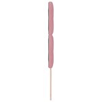 vidaXL Tête de lit Montage mural avec tête de lit Rose 80 cm Velours