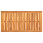 vidaXL Table basse 100x50x33 cm bois d'acacia massif