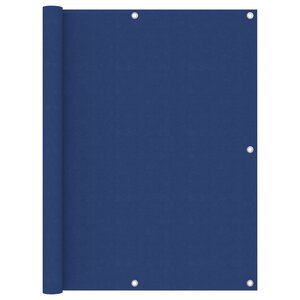 vidaXL Écran de balcon Bleu 120x500 cm Tissu Oxford