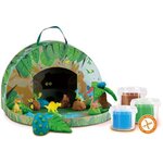 Ses creative - 00427 - monde des dinos jurassiques - valise de jeu