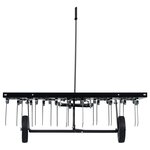 vidaXL Scarificateur pour tondeuse autoportée 100 cm