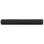 vidaXL Filet brise-vue Noir 1 5x50 m PEHD 75 g/m²