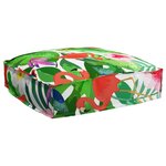 vidaXL Coussin pour assise de palette Multicolore 50 x 50 x 12 cm