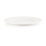 Assiettes classiques 254(ø)mm blanches - lot de 24 -  - porcelaine