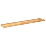 vidaXL Dessus de table 140x30x2 5cm rectangulaire bois massif manguier