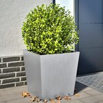 vidaXL Jardinières 2 Pièces 50x50x50 cm acier galvanisé