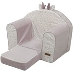 Fauteuil club Lilas 43x55.5 cm HT 50 cm