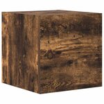 vidaXL Ensemble de meubles TV 5 Pièces Chêne fumé Bois d'ingénierie