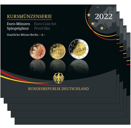 Coffrets séries euro BE Allemagne 2022