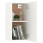vidaXL Ensemble de meubles TV 7 Pièces Blanc Bois d'ingénierie