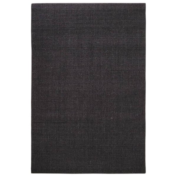 vidaXL Tapis Sisal naturel 100x150 cm Noir