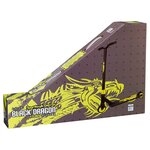 Black Dragon Scooter Road Rage Noir et vert citron