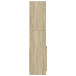vidaXL Buffet haut chêne sonoma 92x33x140 cm bois d'ingénierie