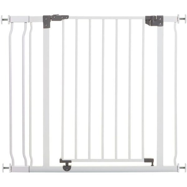 Barrière de sécurité et extensionLiberty s'adapte à des ouvertures comprises entre 84 et 90 cm de largeur Blanc