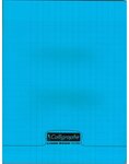 Cahier piqué POLYPRO 17x22 cm 48 p séyès 90g Bleu CALLIGRAPHE