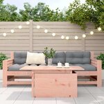vidaXL Table de jardin 100x50x75 cm bois massif de douglas